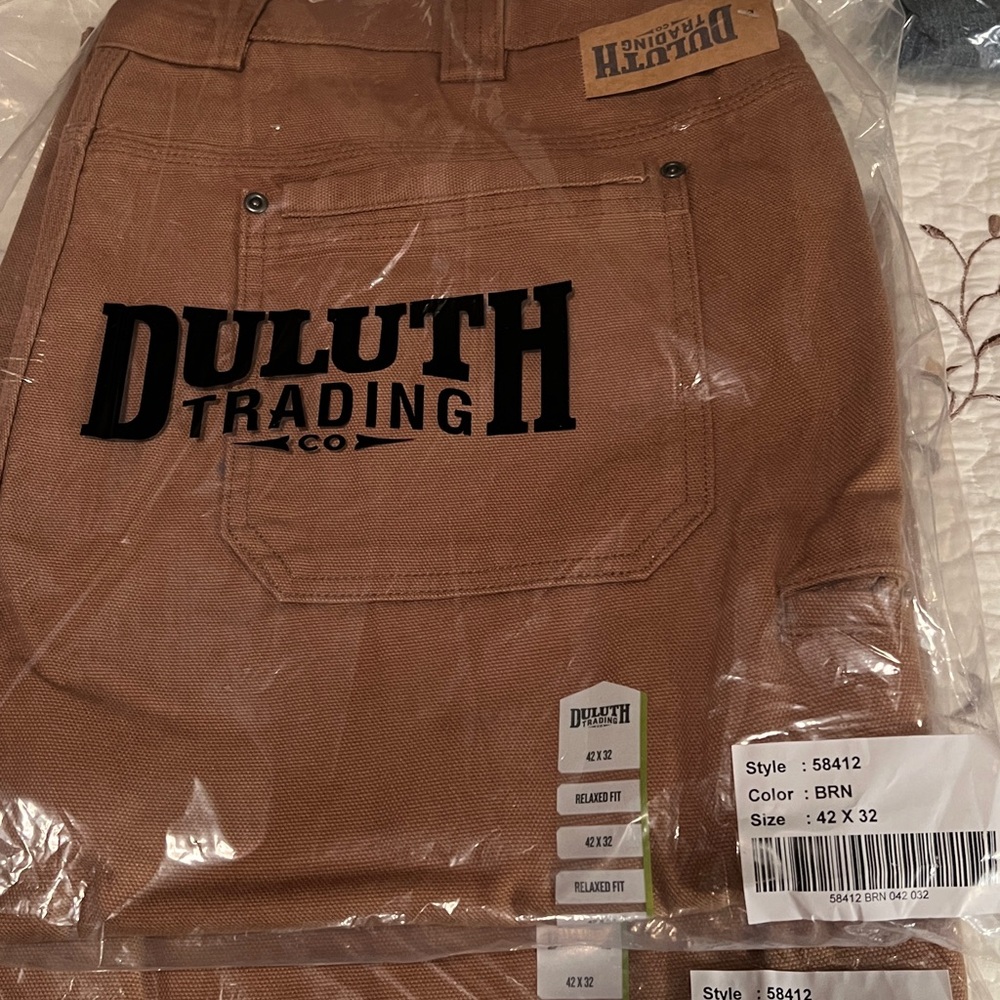 Duluth Trading Co. Brown Pants
